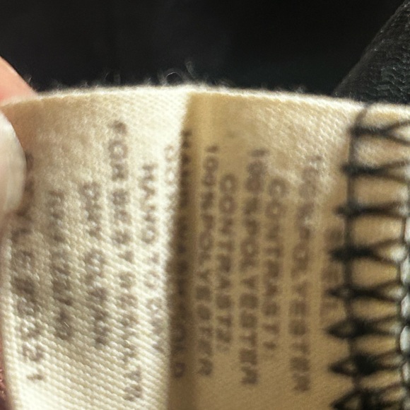 Hem & Thread by Anthro black lace blouse floral print hem romantic cottage core - Picture 10 of 11